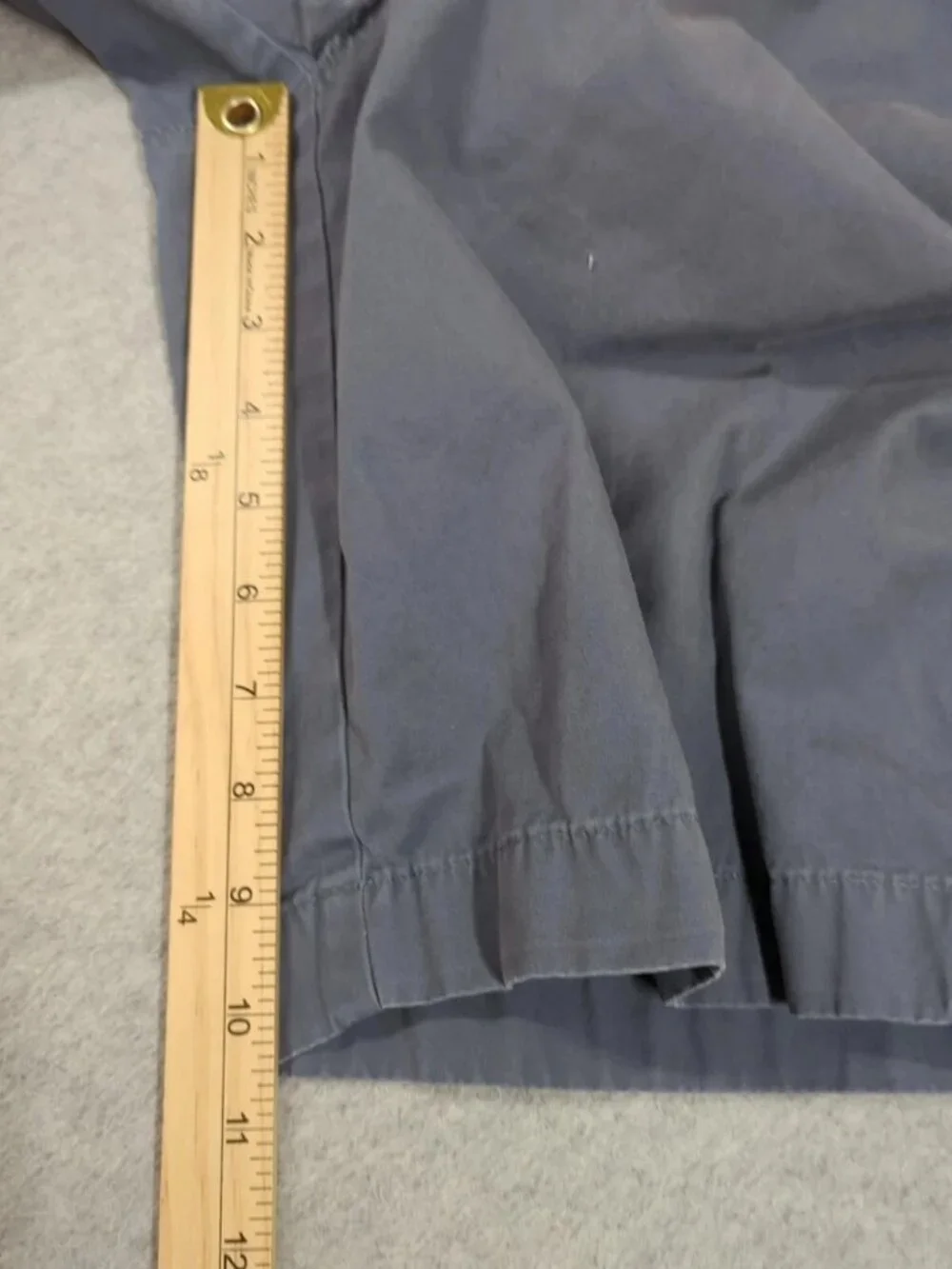 J Crew Shorts Men's 29 Gray Rivington Flat Front Casual Chino 10